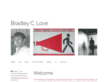 Tablet Screenshot of bradlove.org